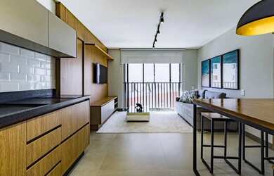 Imagem 2: Apartamento 1 dormitório mobiliado no GO 24