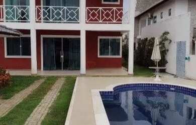 Imagem 2: Casa com 4 dormitórios para alugar, 320 m² por R$ 6.368,33/mês - Barra do Jacuípe - Barra