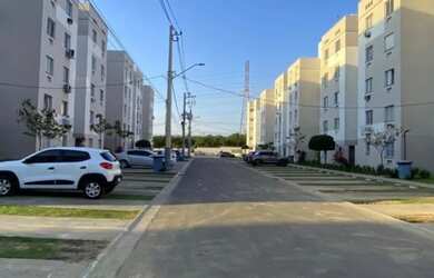 Imagem: O apartamento possui 2 Dormitórios, 1 Banheiro, 1 Vaga na garagem