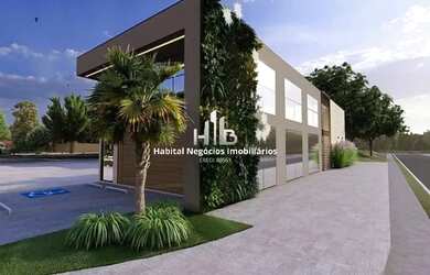 Imagem: O depósito possui 4 Vagas na garagem, 430m² de Área e está