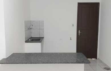 Imagem: A kitnet possui 1 Dormitório, 1 Banheiro, 1 Vaga na garagem