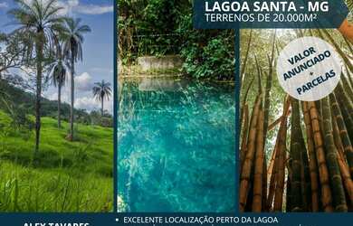 Imagem: O terreno possui 20.000m² de Área e está localizado em Lagoa