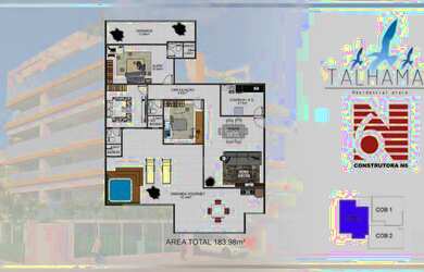 Imagem 2: Linda cobertura 3 qts 1 suite Rgi na praia