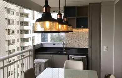 Imagem: O apartamento possui 2 Dormitórios, 3 Banheiros, 2 Vagas na