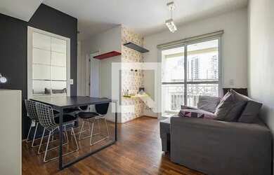 Imagem: O apartamento e possui 2 Dormitórios, Suítes, 1 Banheiro