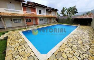 Imagem: A casa em condomínio possui 2 Dormitórios, 2 Banheiros, 1