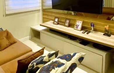 Imagem: O apartamento possui 2 Dormitórios, 2 Banheiros, 1 Vaga na