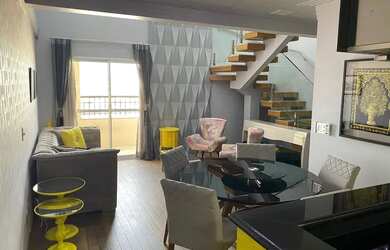 Imagem: O apartamento na cobertura possui 3 Dormitórios, 4 Banheiros