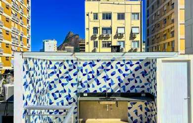 Imagem 7: Pé na Areia! Primeira Quadra da Praia do Leblon! Cobertura Duplex com Big Terraço Vista M