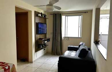 Imagem: O apartamento possui 2 Dormitórios, 1 Banheiro, 1 Vaga na garagem