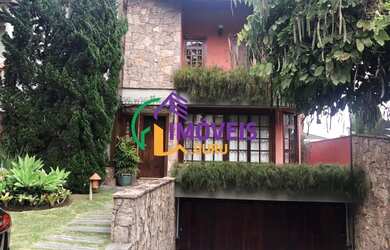 Imagem: A casa em condomínio possui 4 Dormitórios, 5 Banheiros, 4