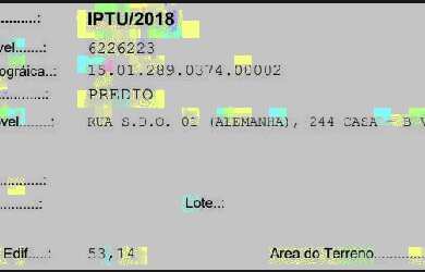 Imagem: A casa possui 2 Dormitórios, 1 Banheiro, 1 Vaga na garagem