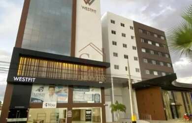 Imagem: O apartamento possui 1 Dormitório, 1 Banheiro, 1 Vaga na garagem