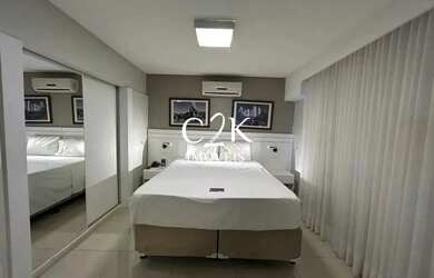 Imagem: O studio possui 1 Dormitório, 1 Banheiro, 1 Vaga na garagem