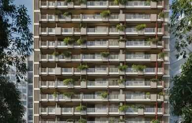 Imagem: O studio possui 1 Dormitório, 1 Banheiro, 1 Vaga na garagem