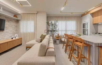 Imagem: O apartamento possui 3 Dormitórios, 2 Banheiros, 2 Vagas na