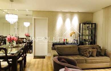 Imagem: O apartamento possui 4 Dormitórios, 4 Banheiros, 2 Vagas na