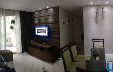 Imagem: O apartamento possui 2 Dormitórios, 2 Banheiros, 1 Vaga na