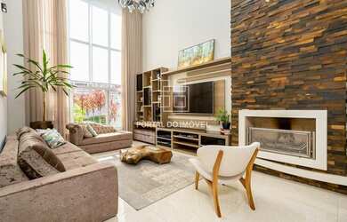 Imagem: A casa em condomínio possui 3 Dormitórios, 3 Banheiros, 4