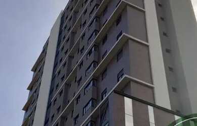 Imagem: O apartamento possui 1 Dormitório, 1 Banheiro, 1 Vaga na garagem