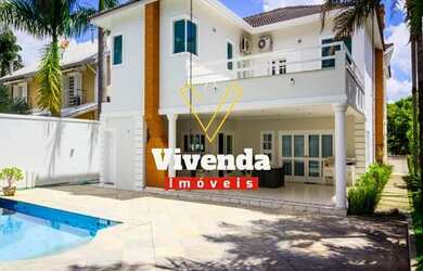 Imagem: A casa em condomínio possui 5 Dormitórios, 5 Banheiros, 3