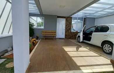 Imagem: A casa em condomínio possui 3 Dormitórios, 3 Banheiros, 2