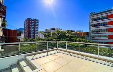 Imagem 5: Pé na Areia! Primeira Quadra da Praia do Leblon! Cobertura Duplex com Big Terraço Vista M