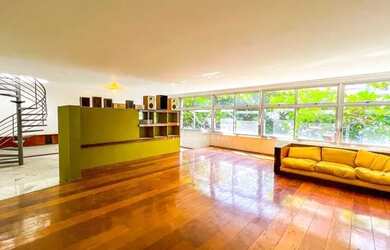 Imagem 13: Pé na Areia! Primeira Quadra da Praia do Leblon! Cobertura Duplex com Big Terraço Vista M