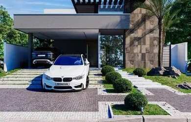 Imagem: A casa em condomínio possui 3 Dormitórios, 4 Banheiros, 2