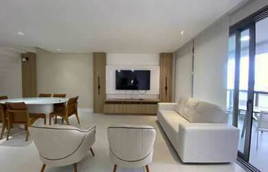 Imagem: O apartamento na cobertura possui 3 Dormitórios, 4 Banheiros