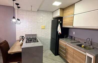 Imagem: O apartamento possui 2 Dormitórios, 2 Banheiros, 2 Vagas na