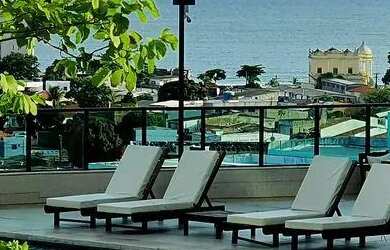 Imagem 2: Apartamento de alto padrão, com vista para o mar, totalmente mobiliado...