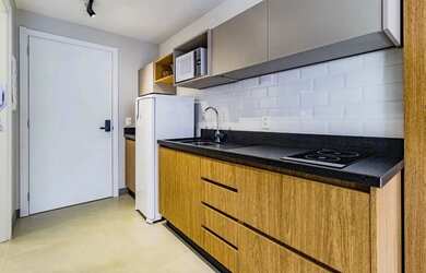 Imagem 5: Apartamento 1 dormitório mobiliado no GO 24