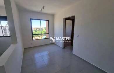 Imagem: O apartamento possui 2 Dormitórios, 1 Banheiro, 1 Vaga na garagem