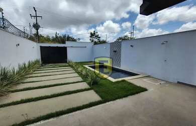 Imagem: A casa em condomínio possui 4 Dormitórios, 4 Banheiros, 4