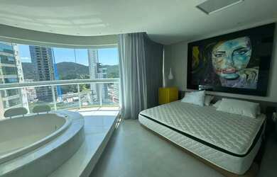 Imagem: O apartamento na cobertura possui 3 Dormitórios, 4 Banheiros