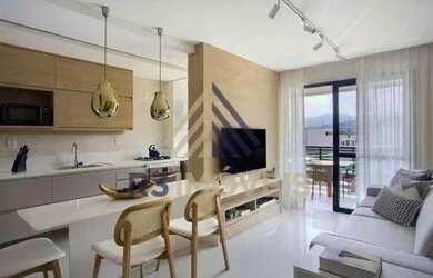 Imagem: O apartamento na cobertura possui 3 Dormitórios, 4 Banheiros