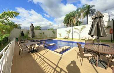 Imagem: O apartamento possui 3 Dormitórios, 1 Banheiro, 1 Vaga na garagem