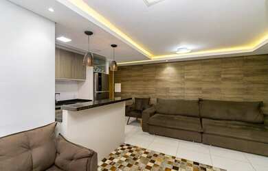 Imagem: O apartamento possui 3 Dormitórios, 1 Banheiro, 1 Vaga na garagem