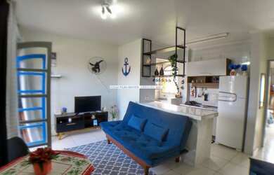 Imagem: O apartamento possui 1 Dormitório, 1 Banheiro, 1 Vaga na garagem