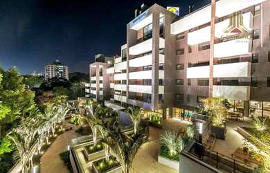 Imagem: O apartamento na cobertura possui 3 Dormitórios, 5 Banheiros