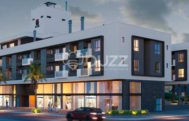 Imagem: O apartamento possui 1 Dormitório, 2 Banheiros, 1 Vaga na garagem