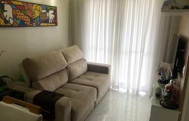 Imagem: O apartamento possui 1 Dormitório, 1 Banheiro, 1 Vaga na garagem