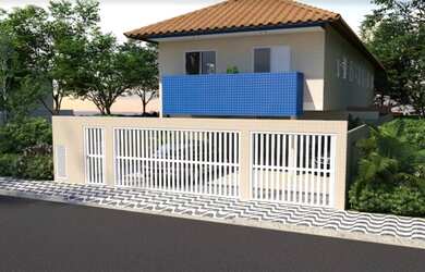 Imagem: A casa possui 2 Dormitórios, 1 Banheiro, 1 Vaga na garagem