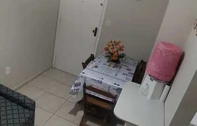 Imagem: O apartamento possui 1 Dormitório, 1 Banheiro, 1 Vaga na garagem