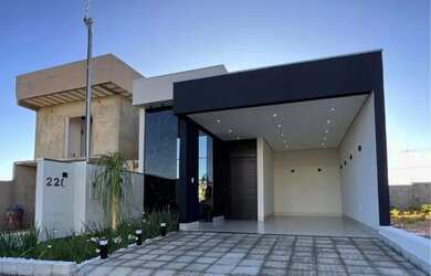 Imagem: A casa possui 3 Dormitórios, 3 Banheiros, 2 Vagas na garagem