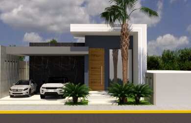 Imagem: A casa em condomínio possui 3 Dormitórios, 3 Banheiros, 2