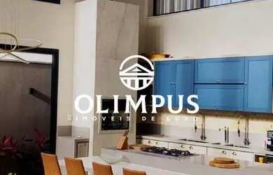 Imagem: A casa em condomínio possui 4 Dormitórios, 5 Banheiros, 2