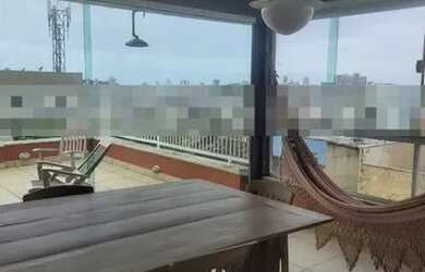 Imagem: O apartamento na cobertura possui 4 Dormitórios, 4 Banheiros