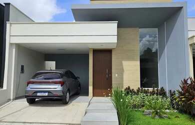 Imagem: A casa em condomínio possui 3 Dormitórios, 4 Banheiros, 1